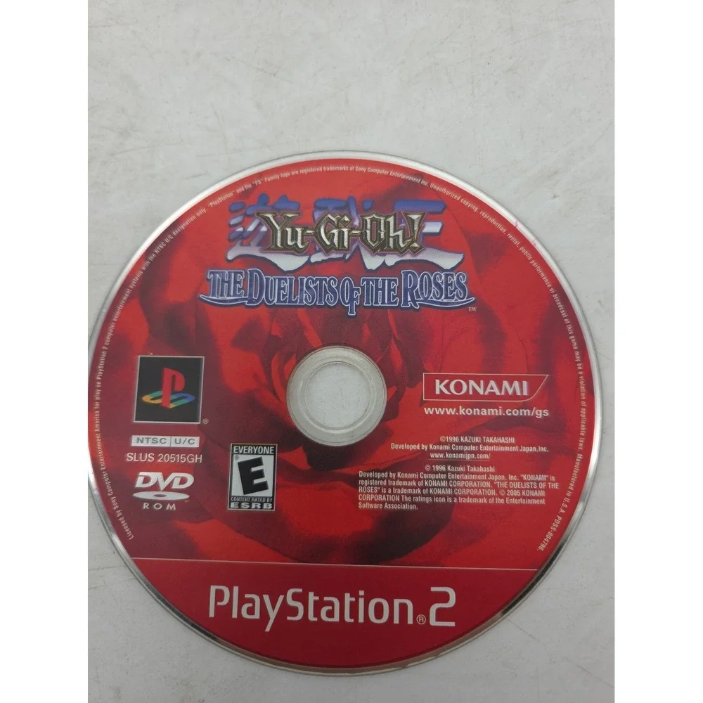 YuGiOh The Duelists Of The Roses Sony PS2 - Disc Only Tested